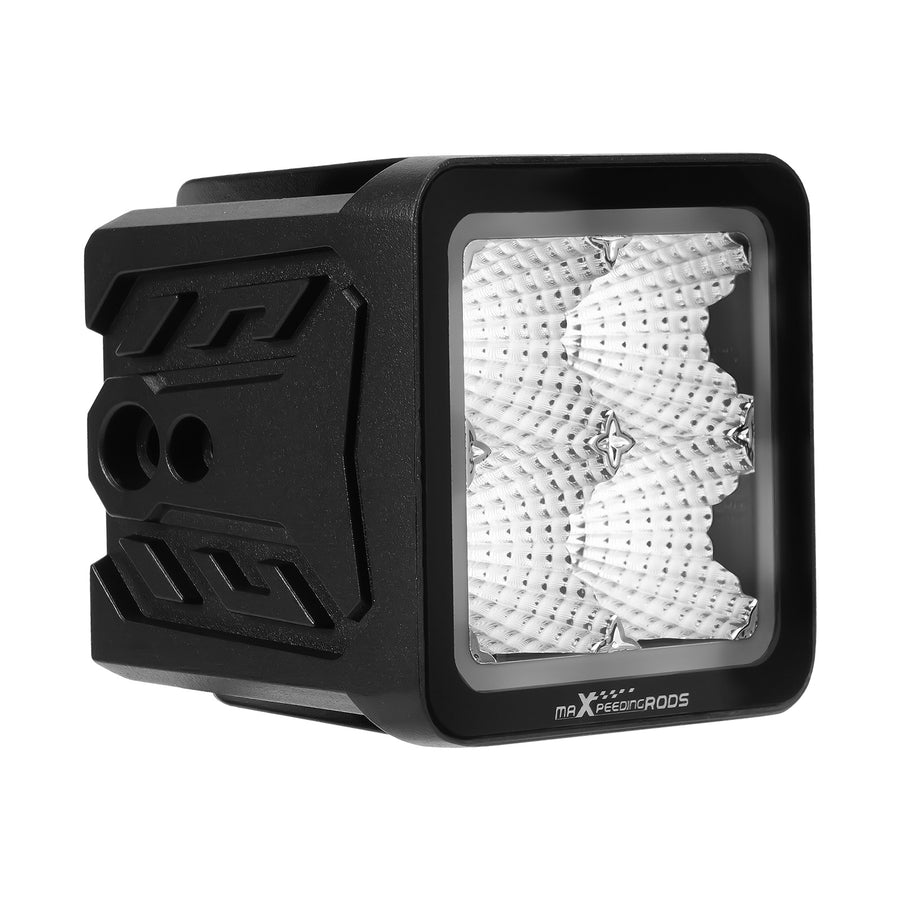 2pcs 3.3inch LED Light Pods Flood Beam Fog Driving Light For ATV UTV 4WD 4x4