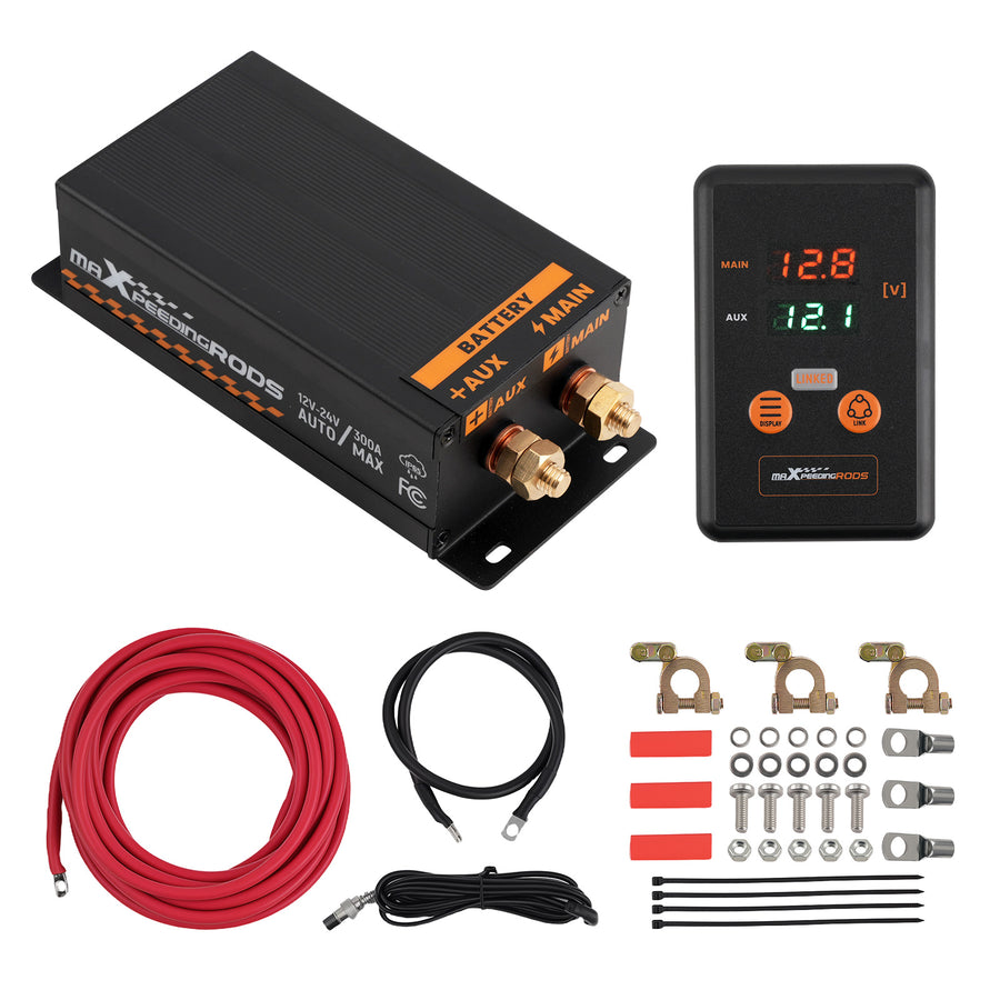 Dual battery isolator kit For all car types