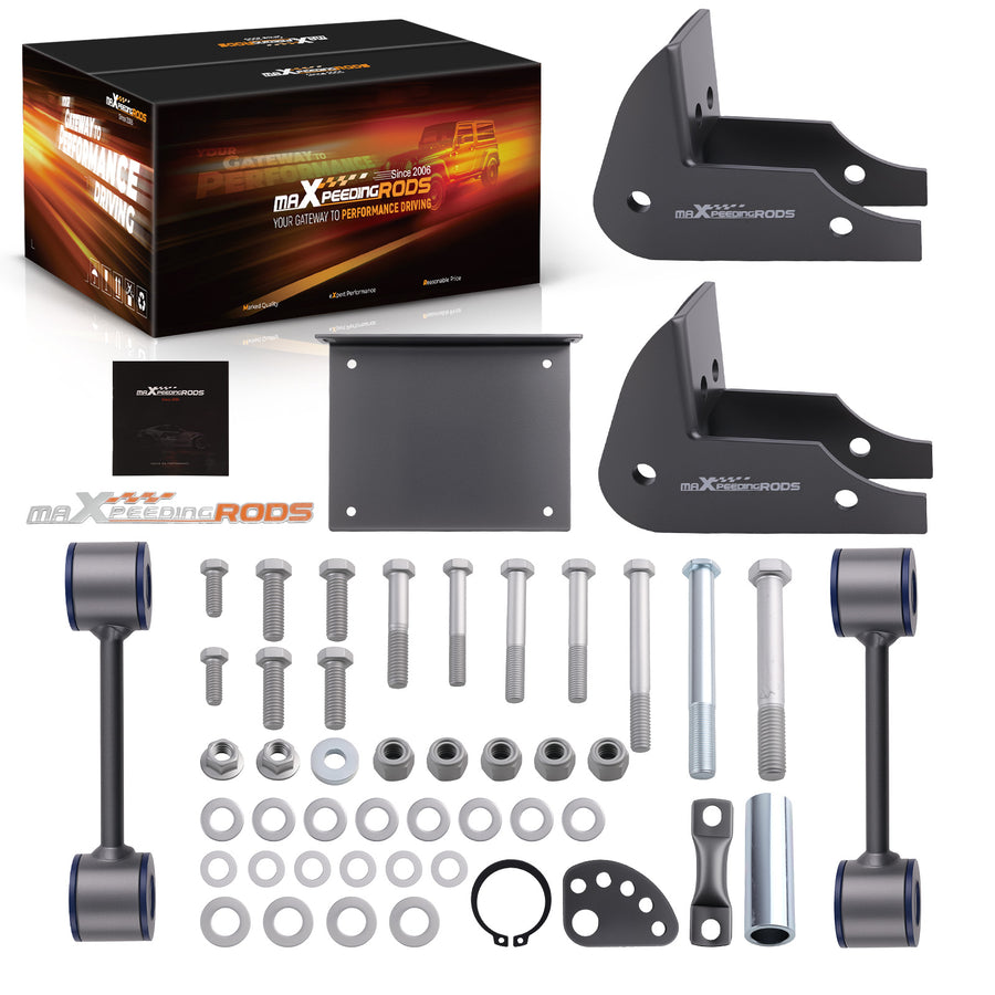 Trailing Arm Relocation Kit compatible for Chevy GMC SUV compatible for Suburban Tahoe 2000-14