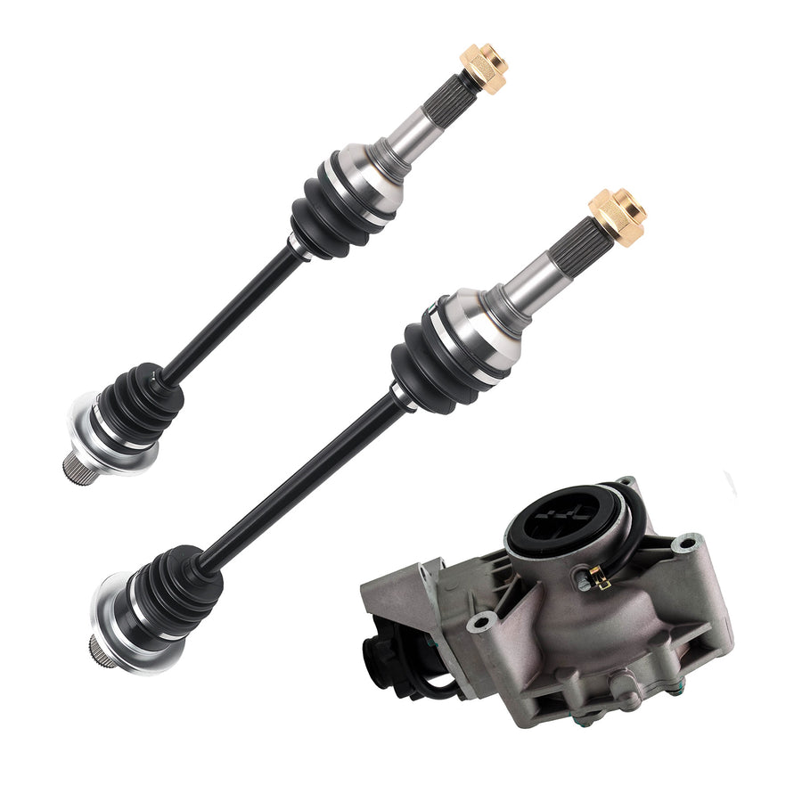 Complete Rear Differential + CV Joint Axle compatible for Yamaha Rhino 450 660 700 2004-09