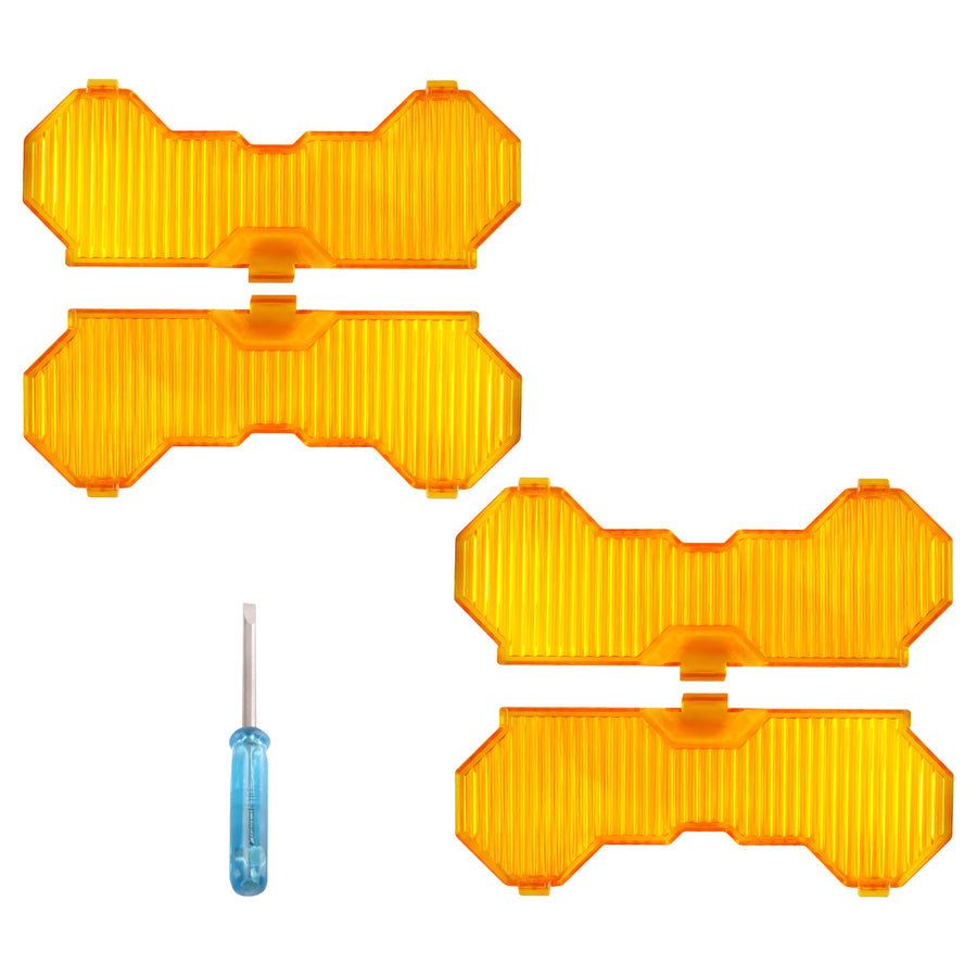 Light Covers Amber For 7inch Round LED Driving Light Waterproof