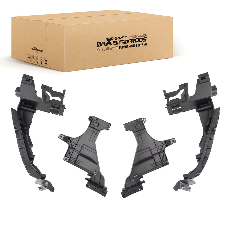 Left + Right Headlight Mount Bracket Support Set compatible for Audi A5 RS5S5 2012-2016