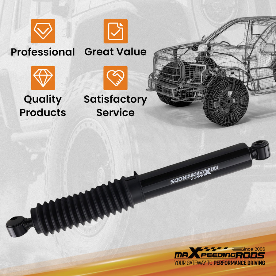 Single Steering Stabilizer compatible for Jeep Wrangler JK JKU 07-18