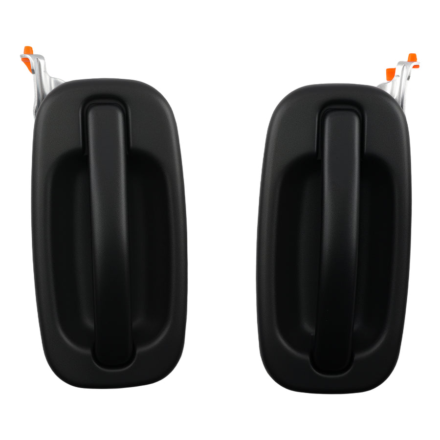 4PC Black Door Handle compatible for Cadillac Escalade 1999-2006 15721571 15915659