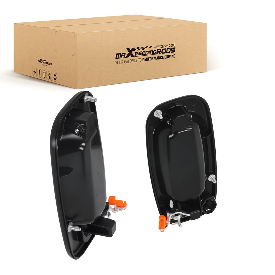 Black Exterior Door Handle compatible for Cadillac Escalade 1999-2006 Front Left Right