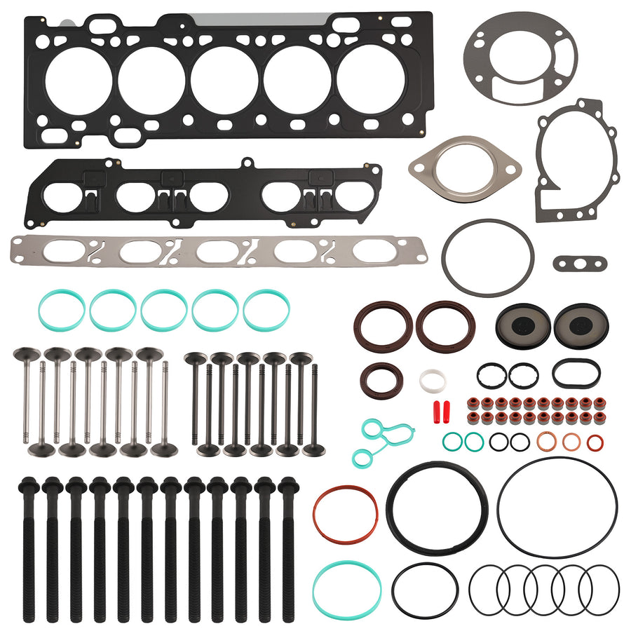 Complete Head Gasket Kit compatible for Volvo S60 V60 XC60 2.5L DOHC Turbo 2004-2016