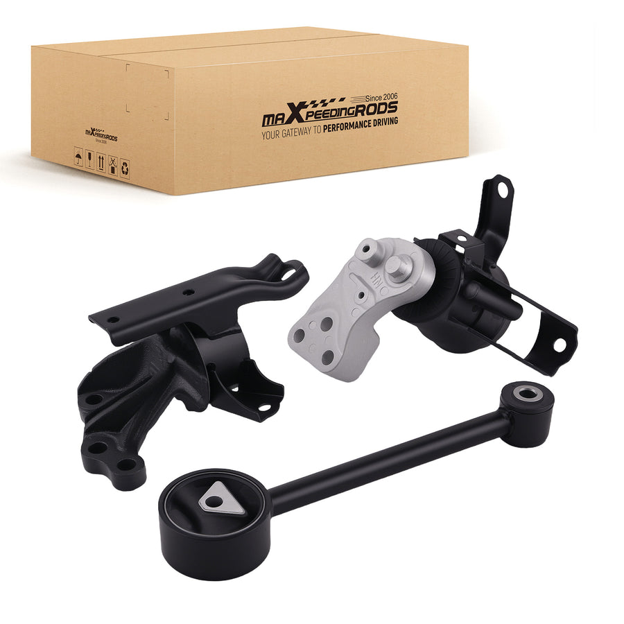 3Pcs Engine Motor Mount Set compatible for Mitsubishi Mirage L3 1.2L2014-2022 1092A096