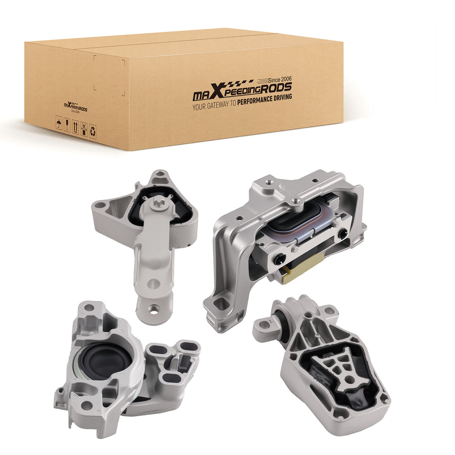 4Pcs Engine MotorAuto Trans Mount Set compatible for Mercedes-Benz B250 CLA250 GLA250