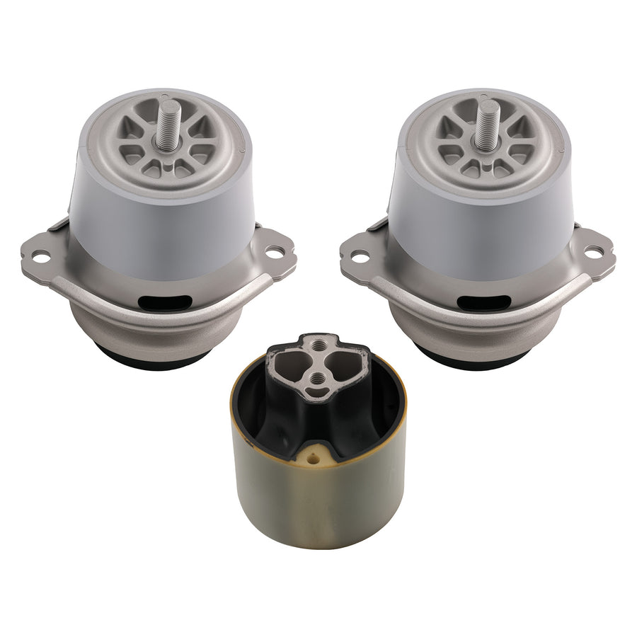 3PCS Engine Mount compatible for Audi Q7 V6 3.0L 3.6L 2007-2015 A6987 A4936 9923