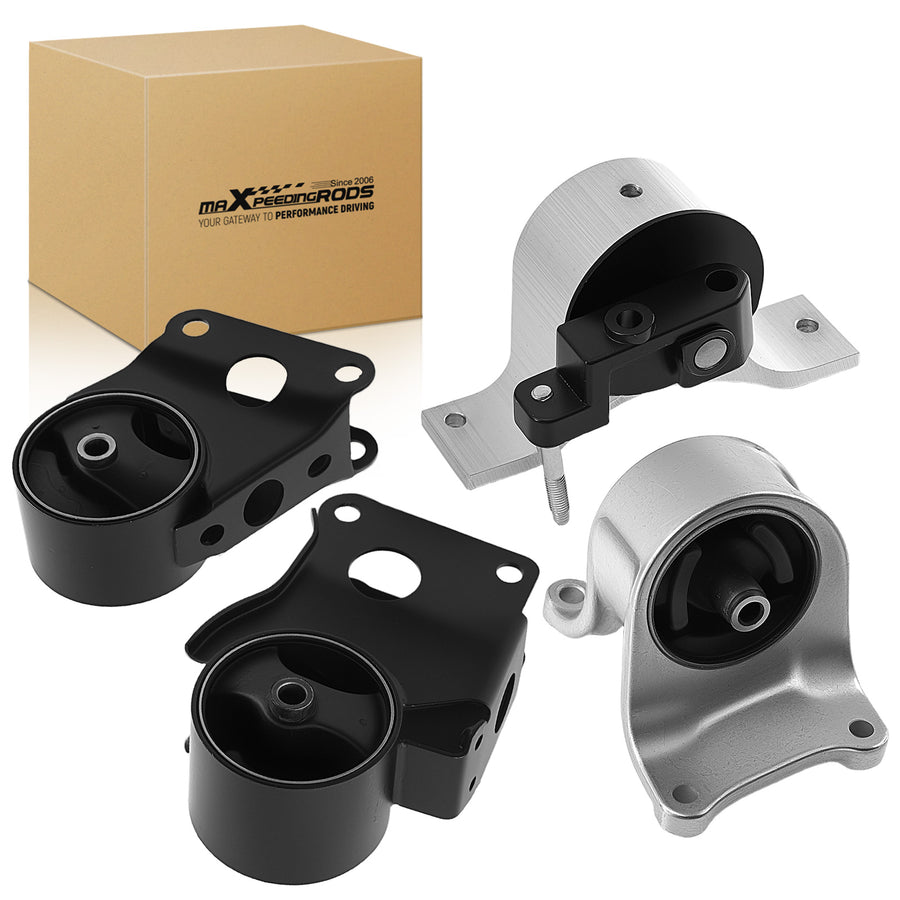 Engine Motor Mount 4 PCS compatible for Nissan Altima S SL Base Sedan 2002-2006 A7342