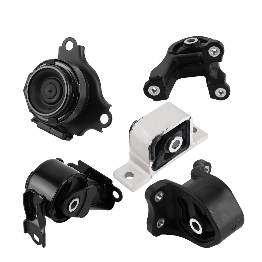 5x Engine MotorTrans Mount compatible for Honda Element 2.4L for Auto Trans. 2003-2006