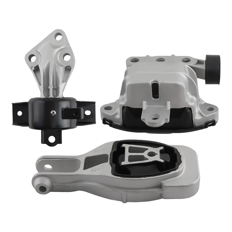3x Engine MotorTransmission Mount Set compatible for Chevrolet Sonic 1.8L 2013-2016 3386