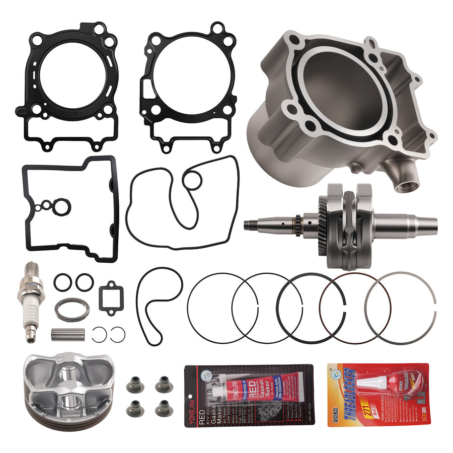 Engine Rebuild Kit Crankshaft Cylinder Piston compatible for Polaris Ranger 570 18-20