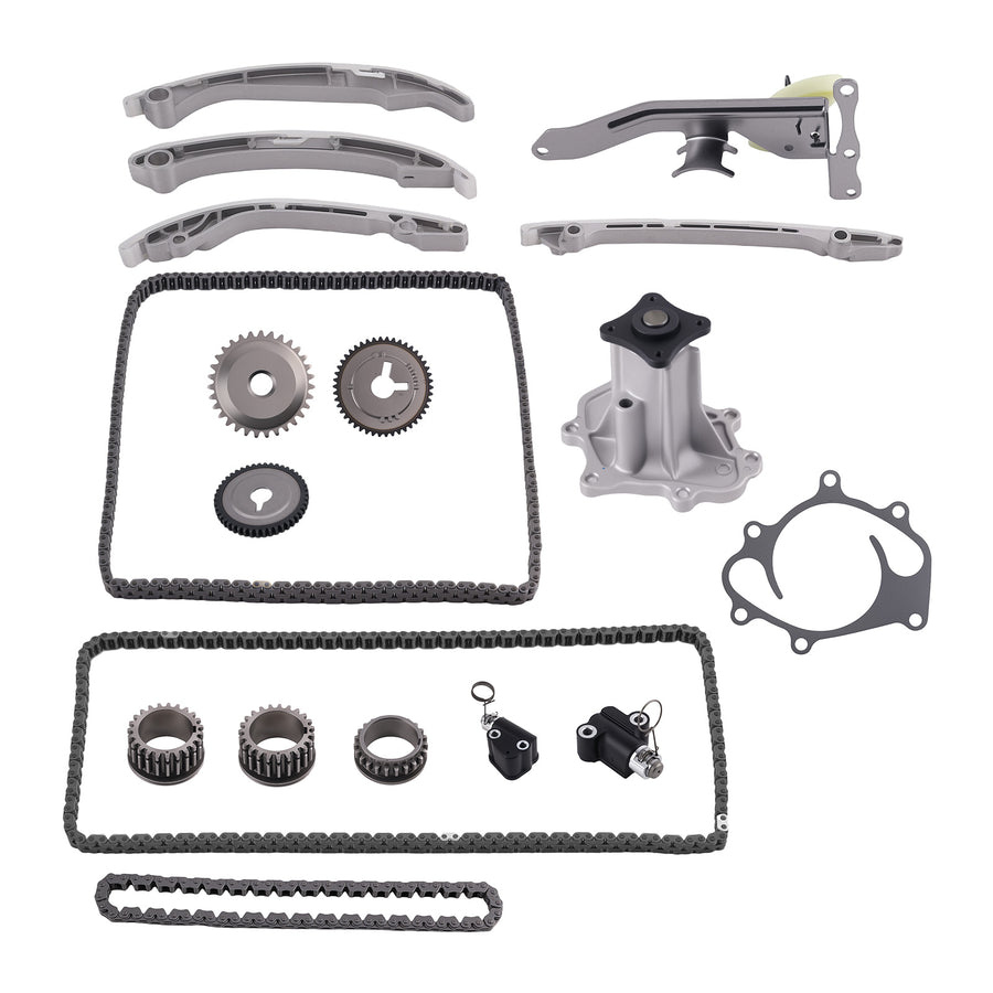 Water Pump Timing Chain Kit compatible for Nissan NV2500 compatible for Infiniti QX56 QX80 M56 Q70 5.6 L