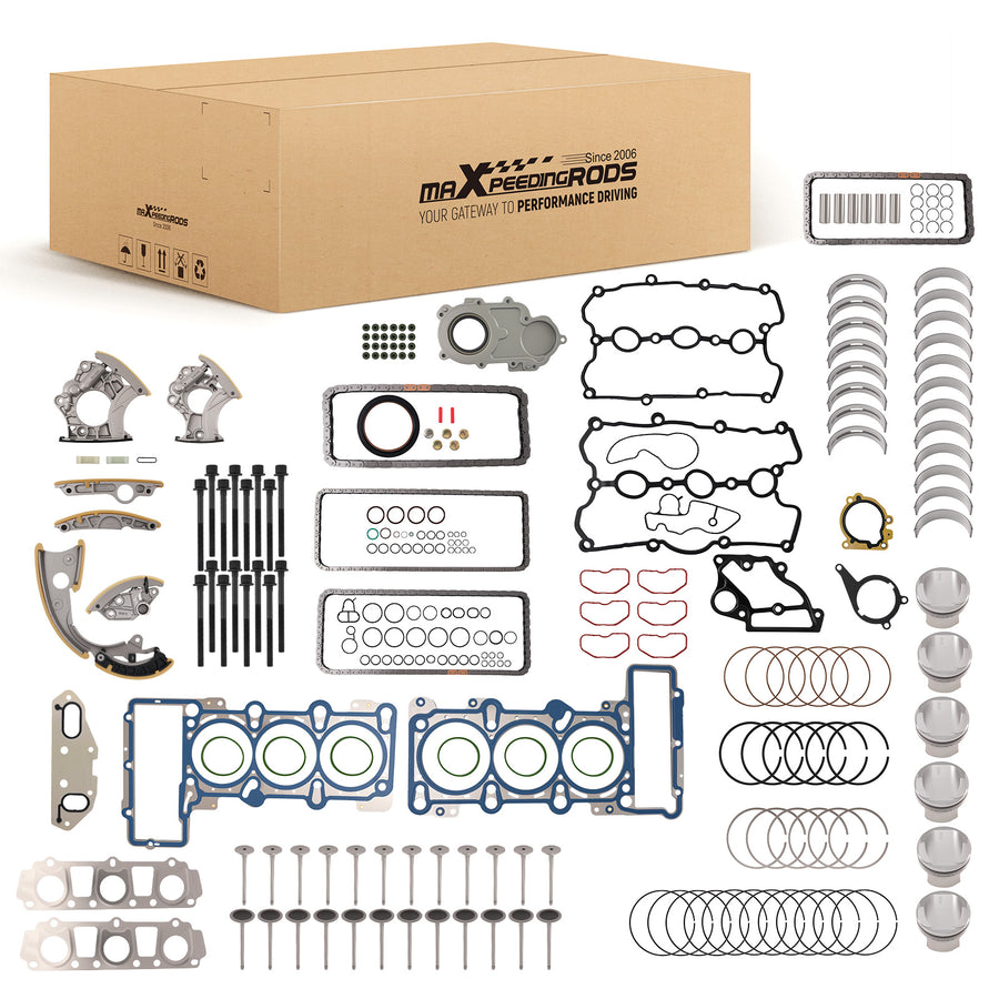 Engine Overhaul Rebuilding Gasket Seals compatible for Audi S5 A6 A8 Q7 compatible for VW 079 103 383 AQ