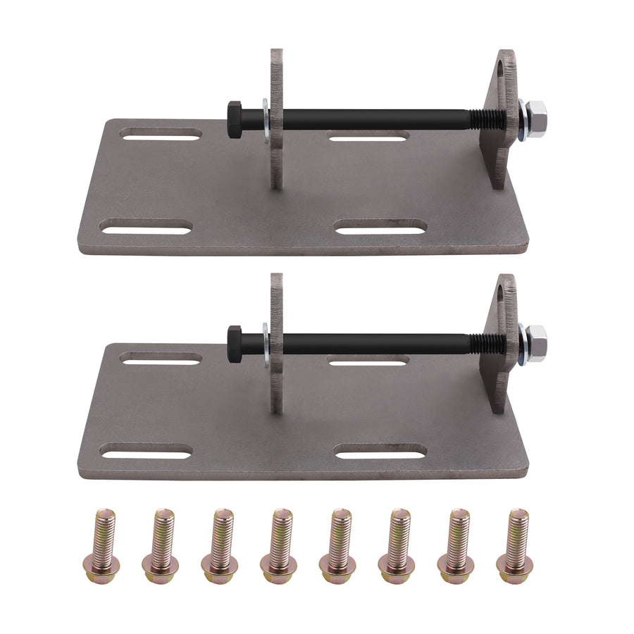 Compatible for Chevrolet C10 LSx LS1 LS2 LQ9 1973-1987 Engine Mount Adapter Plates Swap Kit
