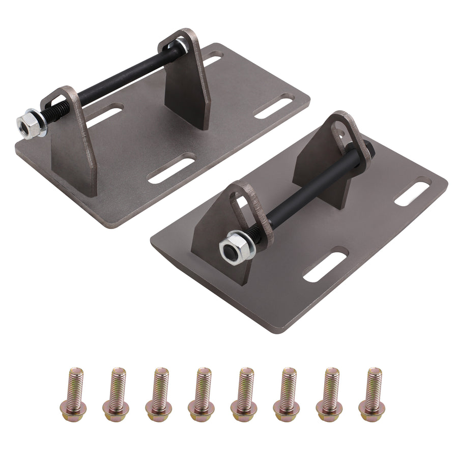 Compatible for Chevrolet C10 LSx LS1 LS2 LQ9 1973-1987 Engine Mount Adapter Plates Swap Kit