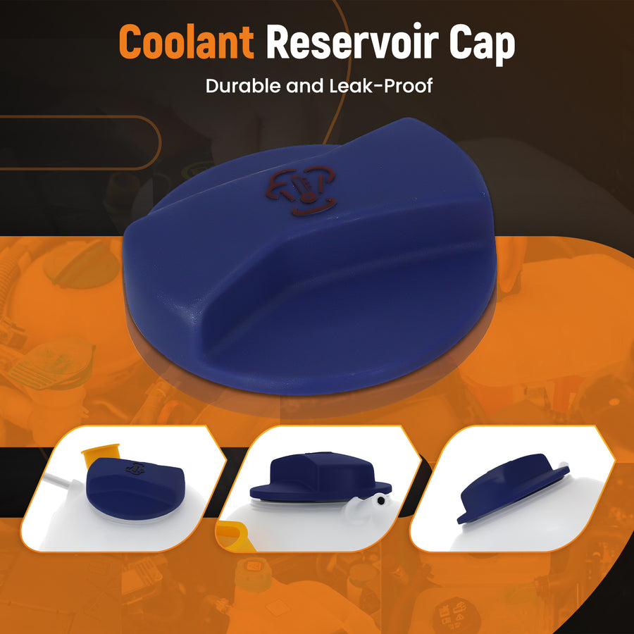 Coolant Expansion Tank compatible for Audi TT Quattro compatible for VW Golf 1999-2015 1J0121407F