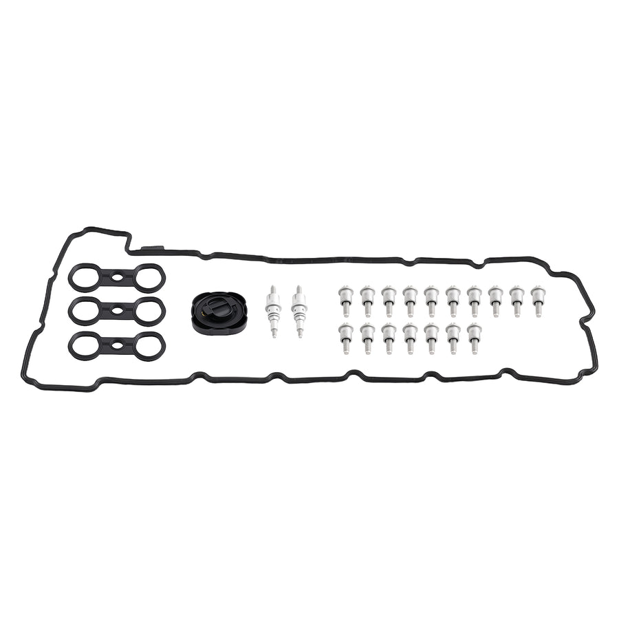 New Valve Cover compatible for BMW E82 E90 E60 X3 X5 128i 328i 528i xDrive 11-12-7-552-281