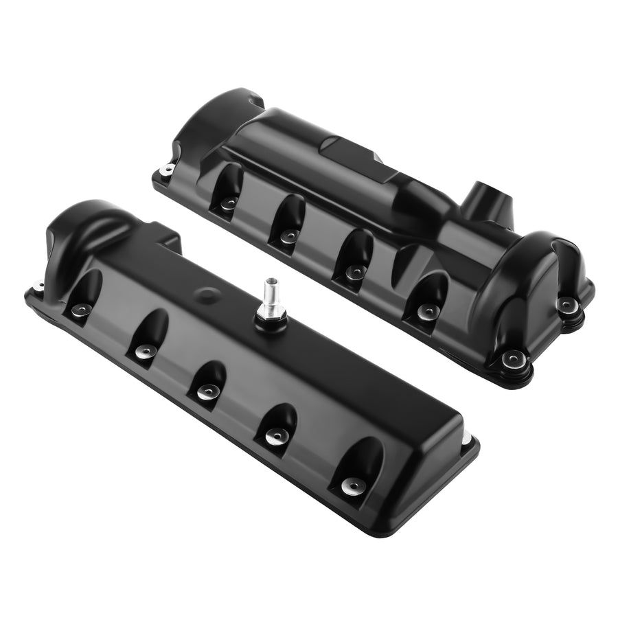 Aluminium Valve Cover Set compatible for Ford E-150 E-250 2008-2014 compatible for F-150 2006-2010 4.6L compatible for V8