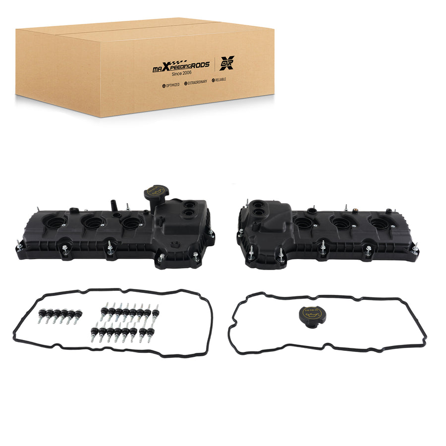 LeftRight Engine Valve Cover compatible for Ford Explorer F150 Edge3.5L 3.7L 2011-2019