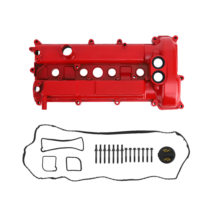Aluminium Valve Cover4 Coils compatible for Ford Focus compatible for Mustang 2.0L 2012-2020