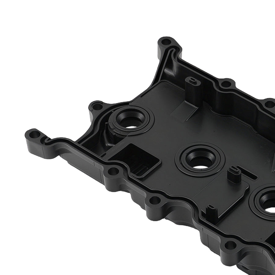 Black Engine Cover Assembly compatible for Nissan Rogue DOHC 2.5L 2008-2012 13264-JA00A