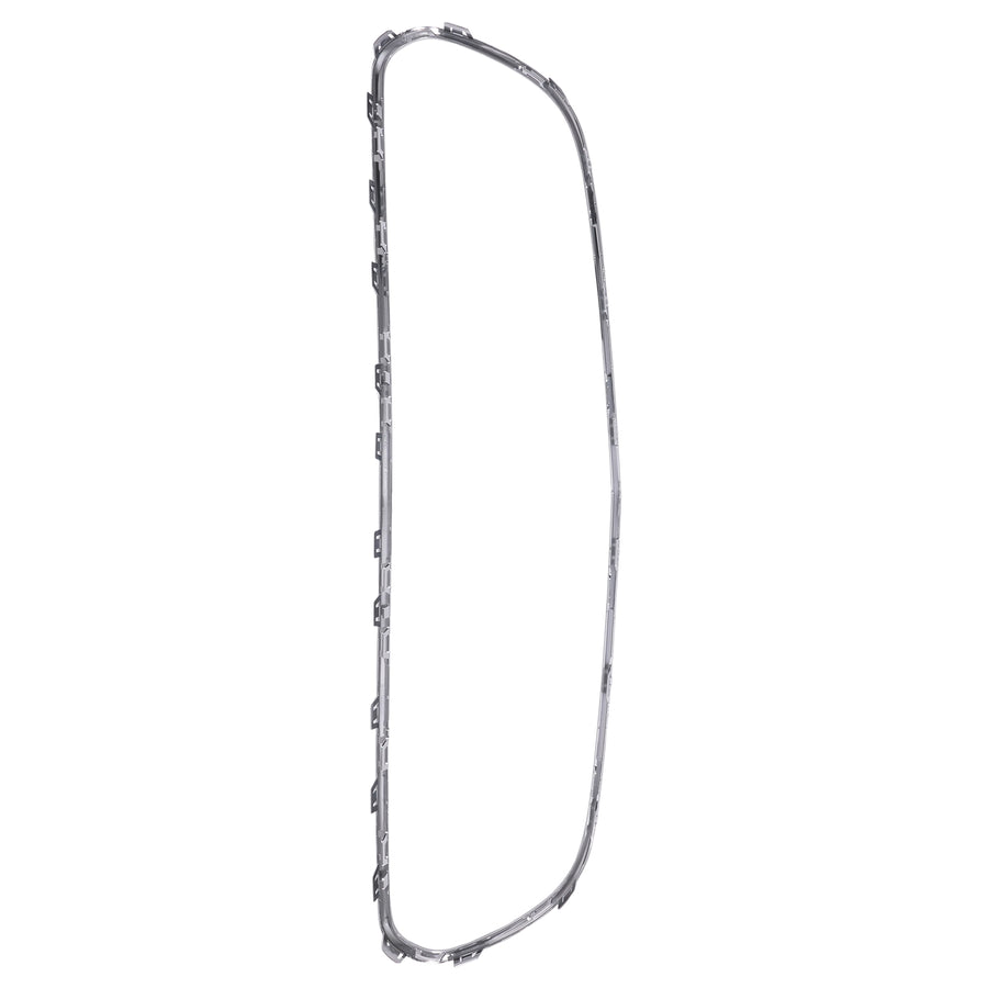 ABS Front Bumper Trim Chrome compatible for Mercedes-Benz E300 E400 E450 2017-2020