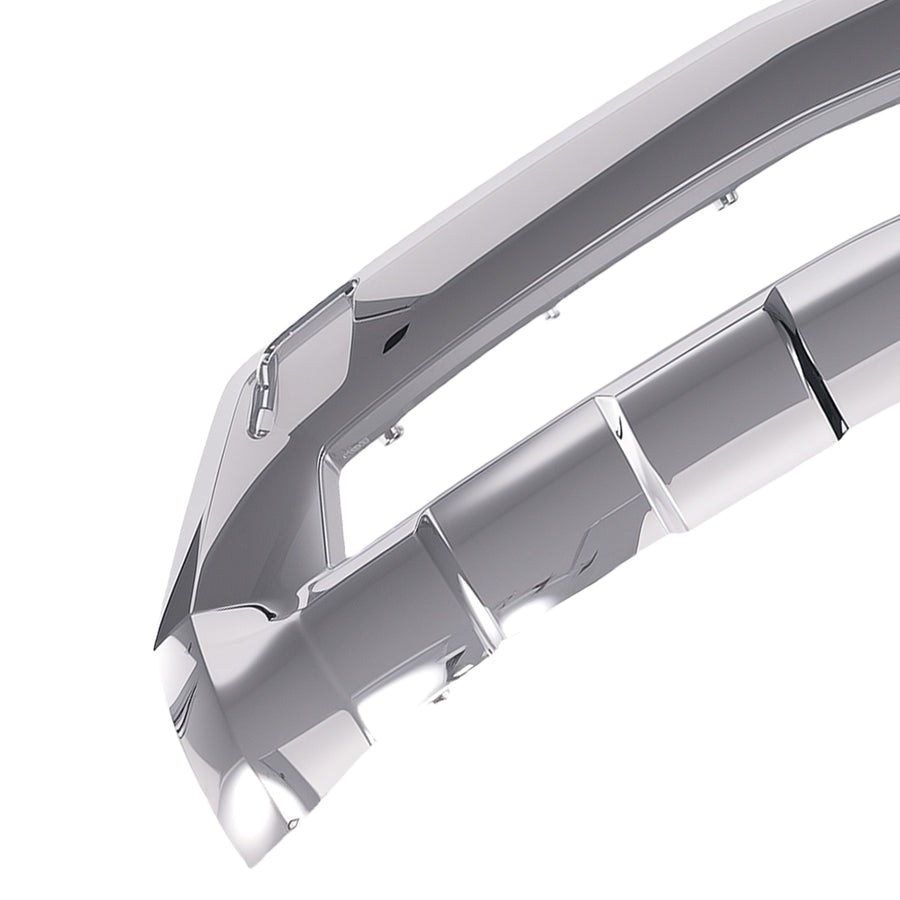 ABS Chrome Bumper Cover compatible for Mercedes-Benz ML350 ML400 2015 1668858625 Front