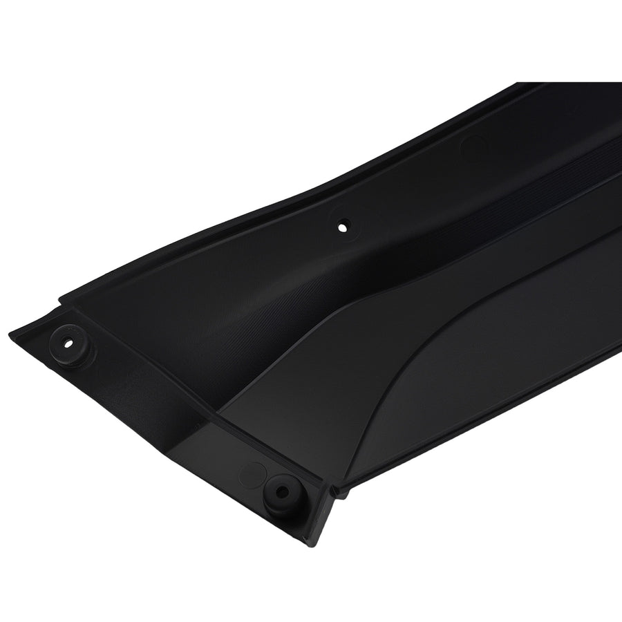 Front Bumper Component compatible for Mercedes Benz W204 Base 2008-2014 Gloss Black