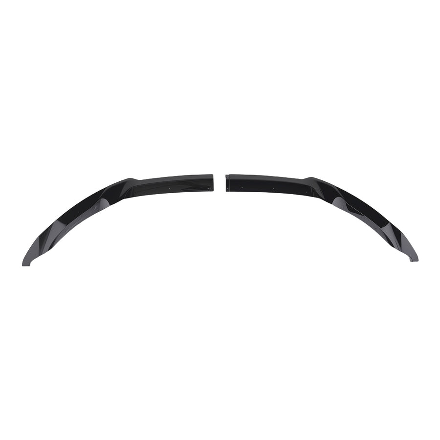 Front Bumper Lip Splitter CS Style Gloss Black Compatible For 2015-20 compatible for BMW F80 M3 F82 F83 M4
