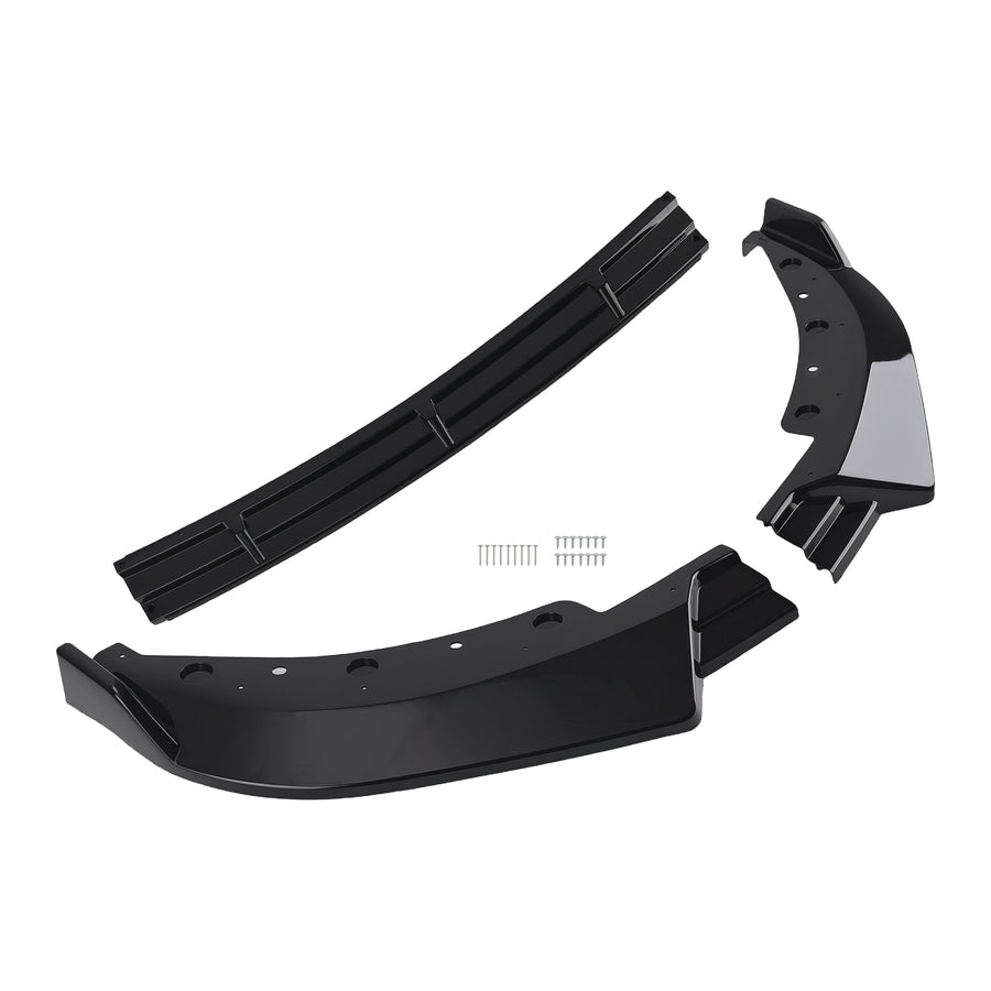 Front Bumper Cover compatible for BMW G20 3 Series Base 2019-2022 IKON Style Black