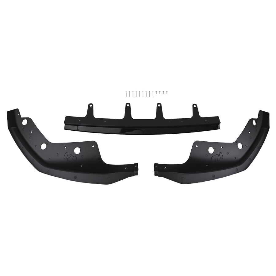 Front Aero Kit Extension compatible for BMW G20 330i M340i 2019-2022 Black 3PC Set