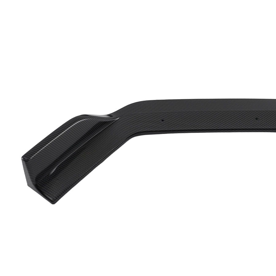 Carbon Style Lower Lip compatible for Infiniti Q50 Sport 2018-2023 Front Bumper