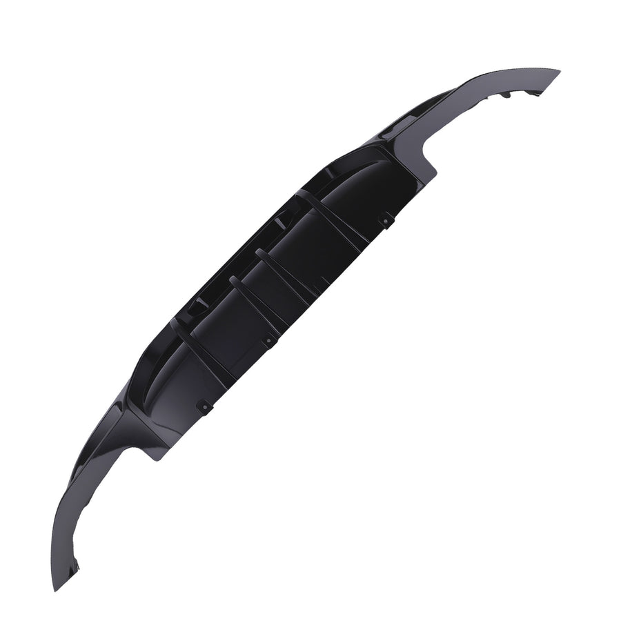 Black PP Rear Bumper Diffuser compatible for BMW G20 3 Series M Sport 2019-2022 Sport Style