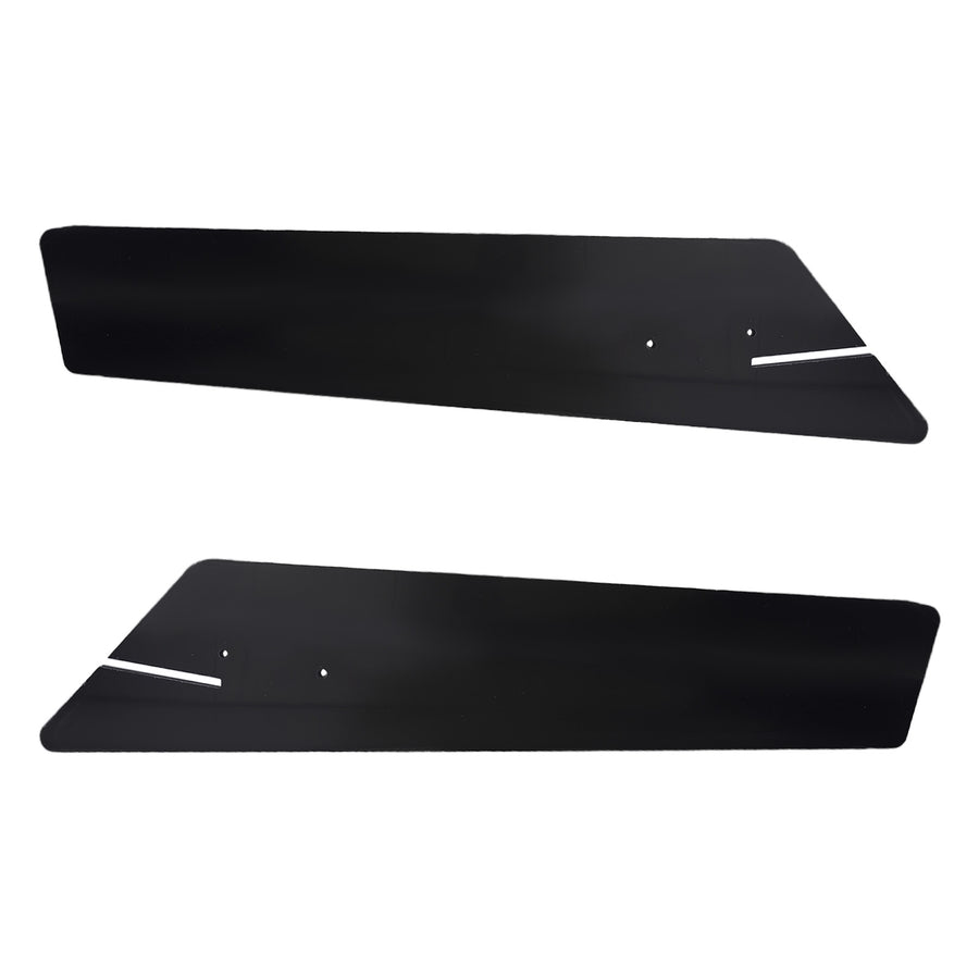 9PCS Kit Black compatible for Ford Mustang 2015-23 Performance Rear Bumper Diffuser Set