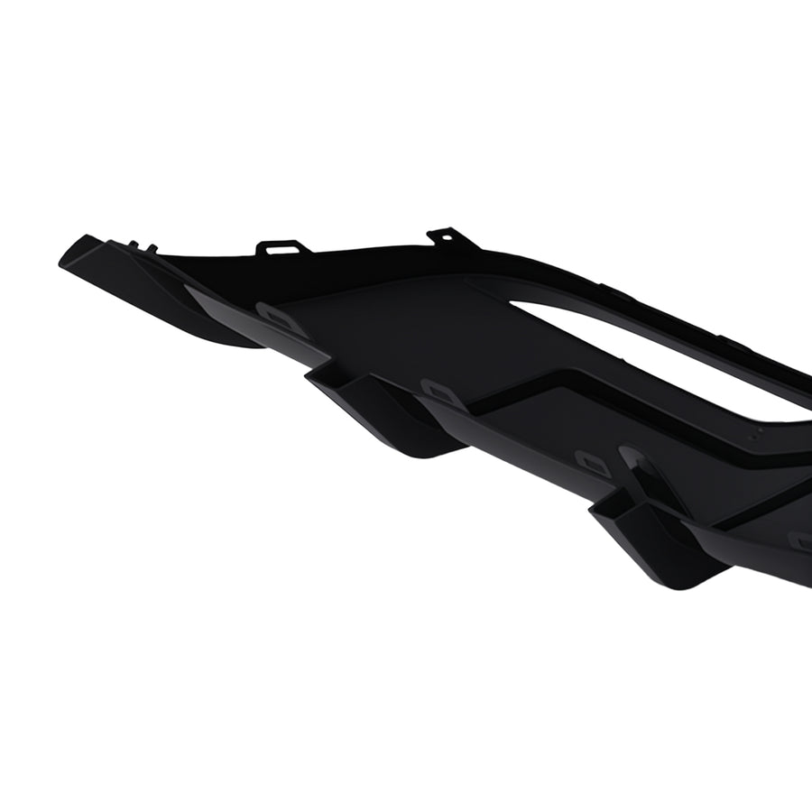 Black Performance Rear Bumper Diffuser W/ Extensions Compatible for Tesla Model 3 2024-2026