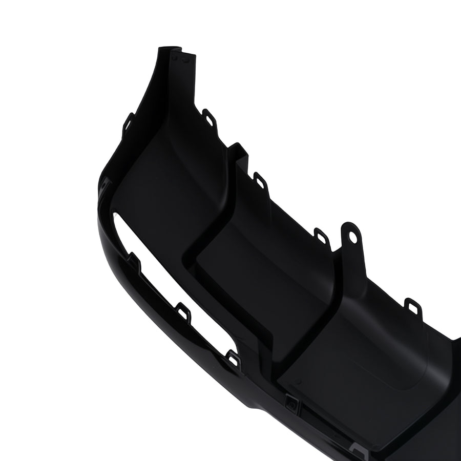 Black Performance Rear Bumper Diffuser W/ Extensions Compatible for Tesla Model 3 2024-2026