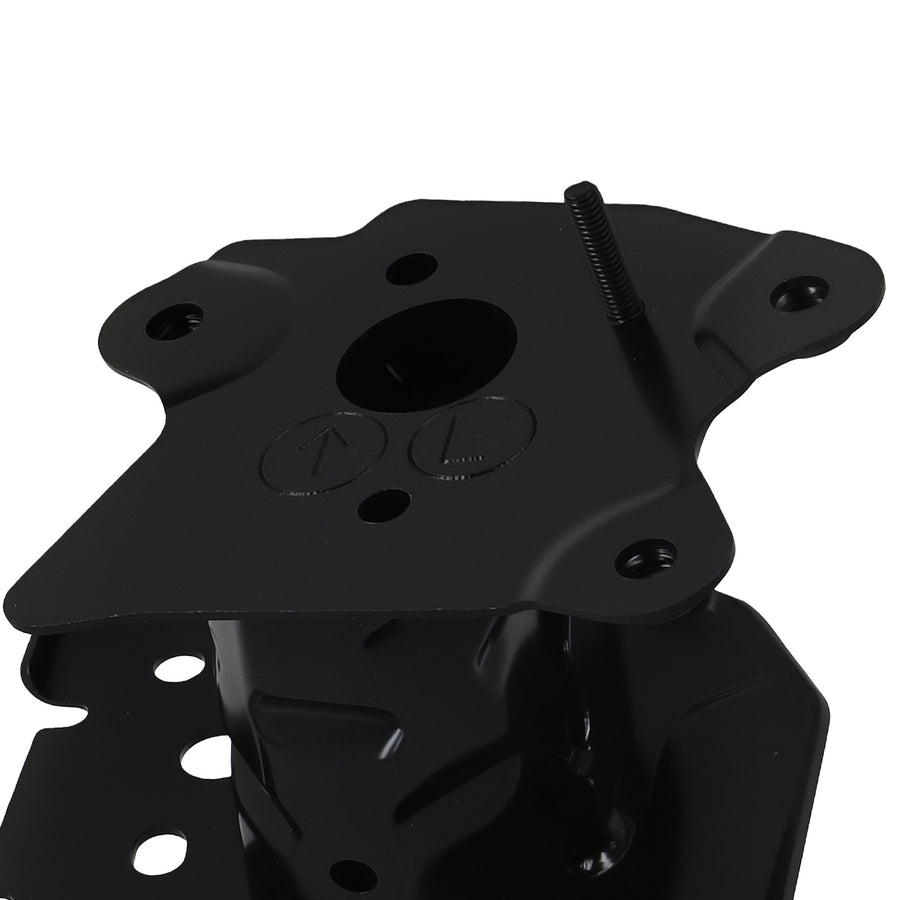 Front Bumper Rail Support Bracket compatible for Toyota RAV4 2013-2018 Metal Black