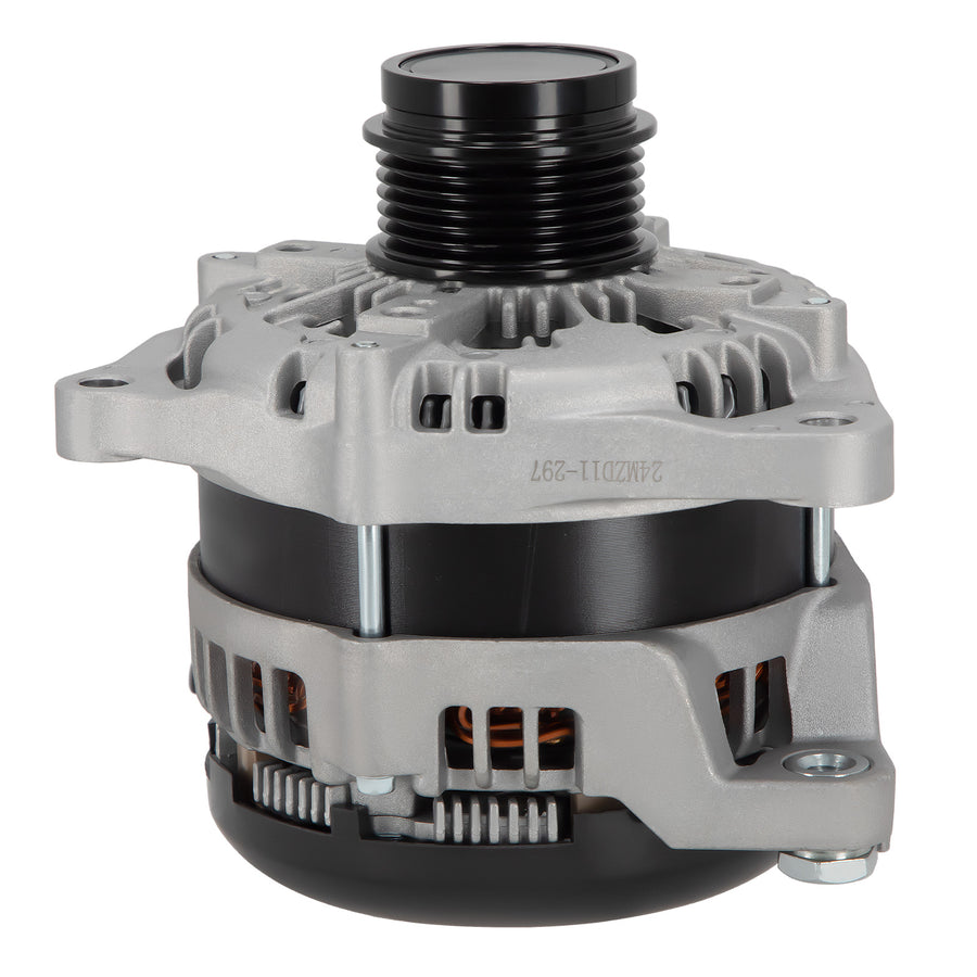 Alternator compatible for Ford F-150 2015-2019 2.7L 225A 14V CW 6-Groove Pulley 104211-0060