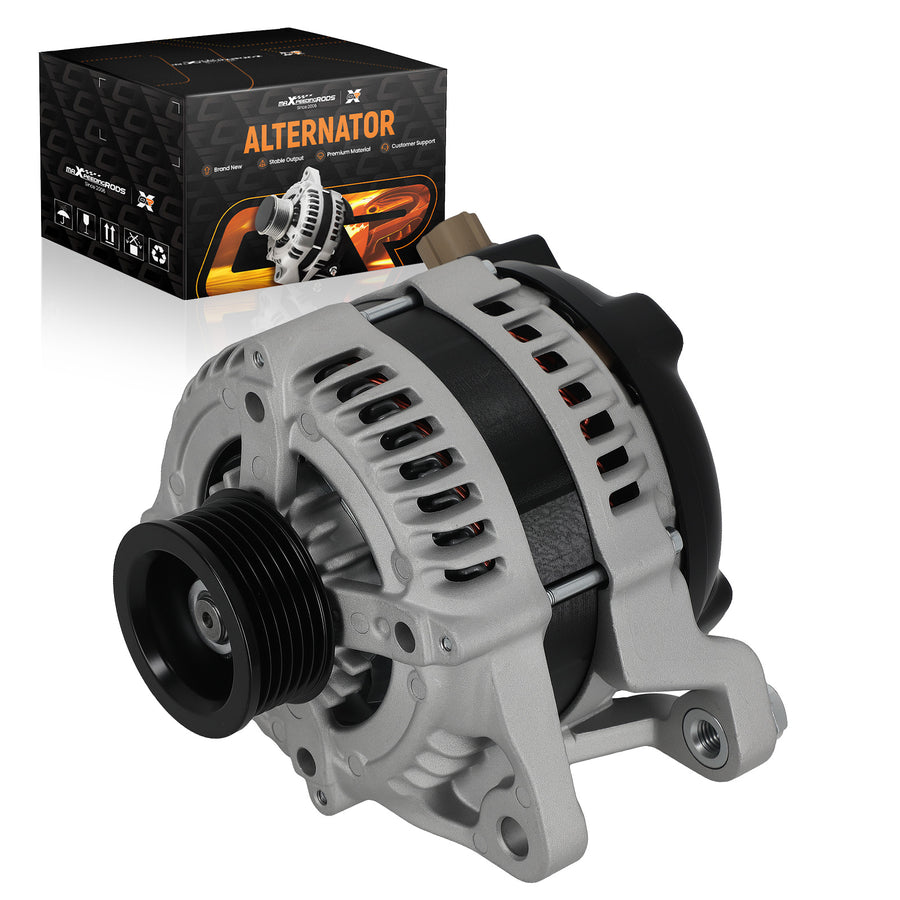 12V 150A Alternator compatible for Ford Mustang 3.7L 2011-2014 BR3Z-10346-A S6 Pulley