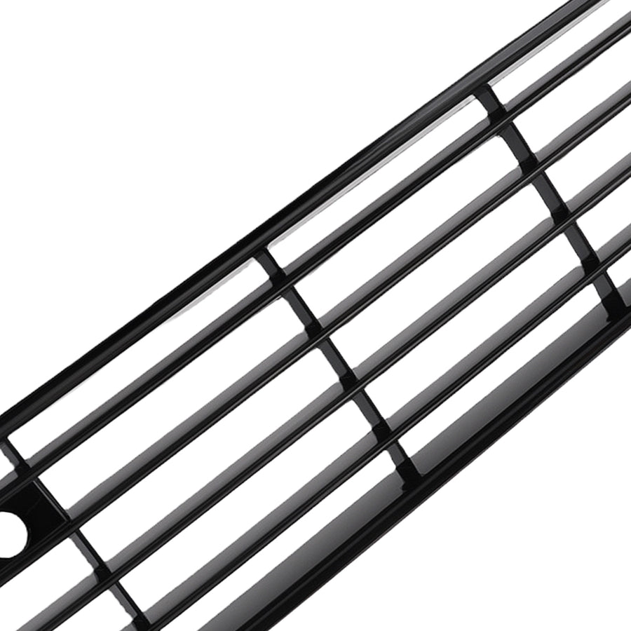 Black Front Grille Cover compatible for VW CC 2.0L 3.6L 2013-2017 3C8853677G 3pc Set