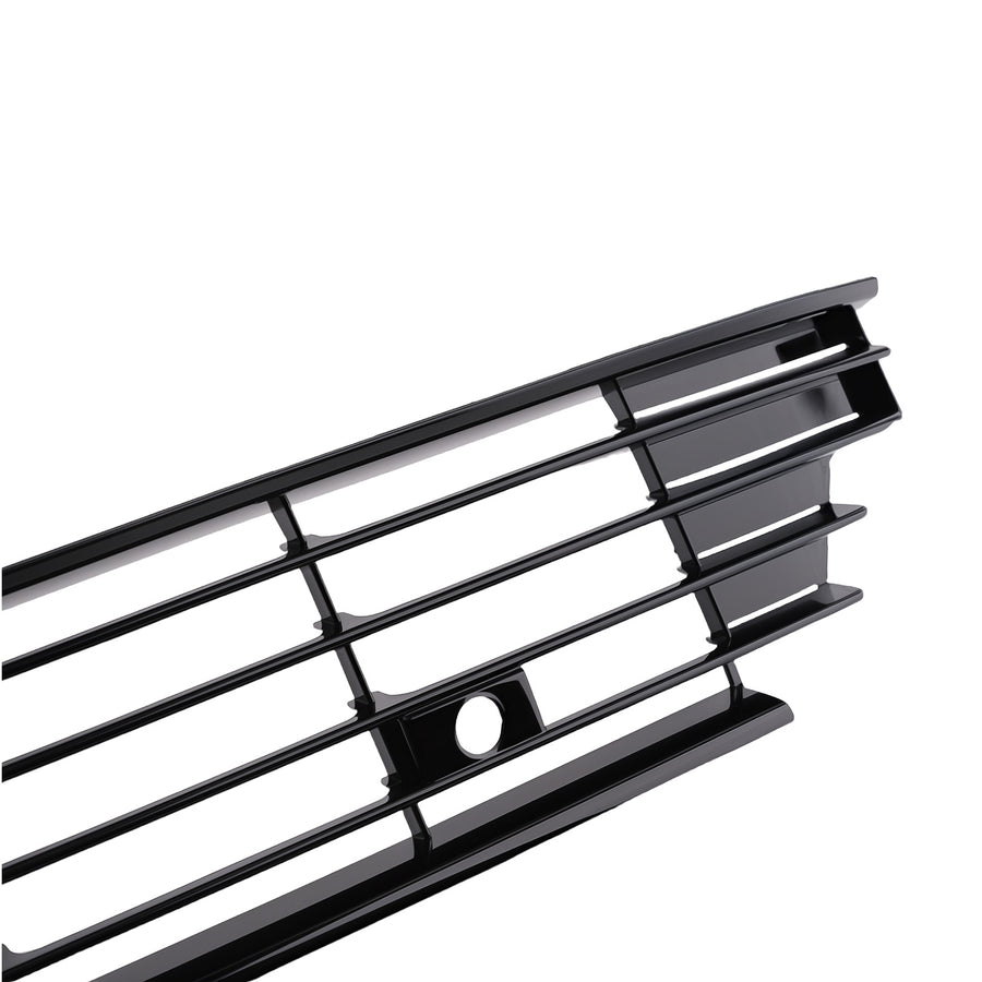 Black Front Grille Cover compatible for VW CC 2.0L 3.6L 2013-2017 3C8853677G 3pc Set