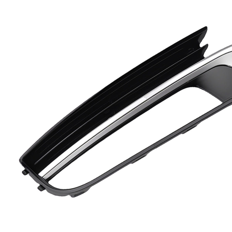 Black Front Grille Cover compatible for VW CC 2.0L 3.6L 2013-2017 3C8853677G 3pc Set