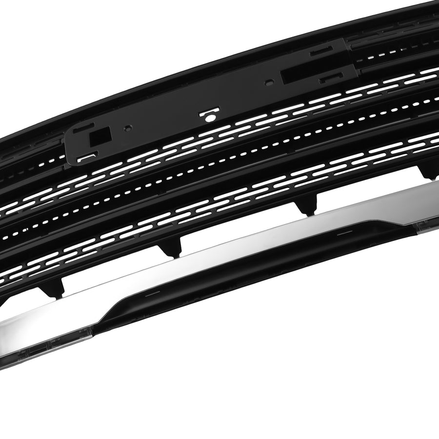 Front Bumper Upper Grille compatible for Gmc Terrain Sle Sl 2016-2017 23379208 Plastic