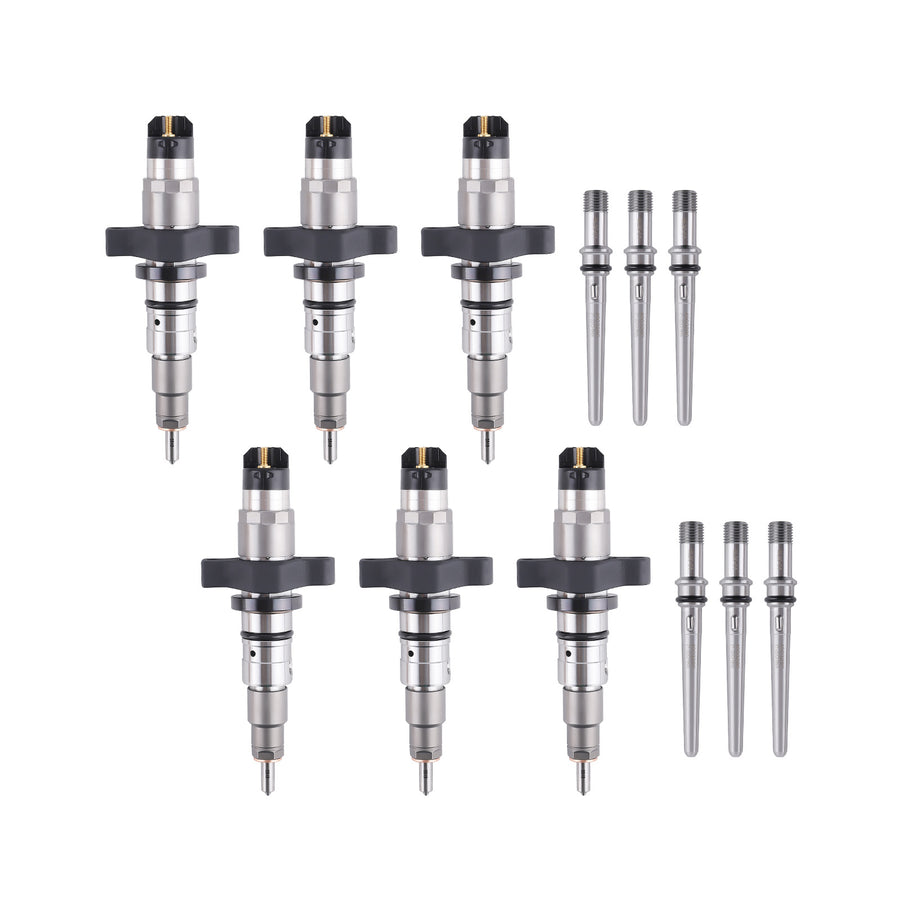6X Diesel Fuel Injector compatible for Dodge Ram Pick-up Truck 5.9L 2003 2004 0445120113