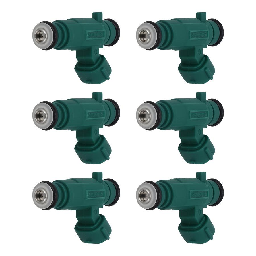6x Fuel Injectors compatible for Hyundai Tiburon Santa Fe 2.7L V6 FJ660 2005-2008