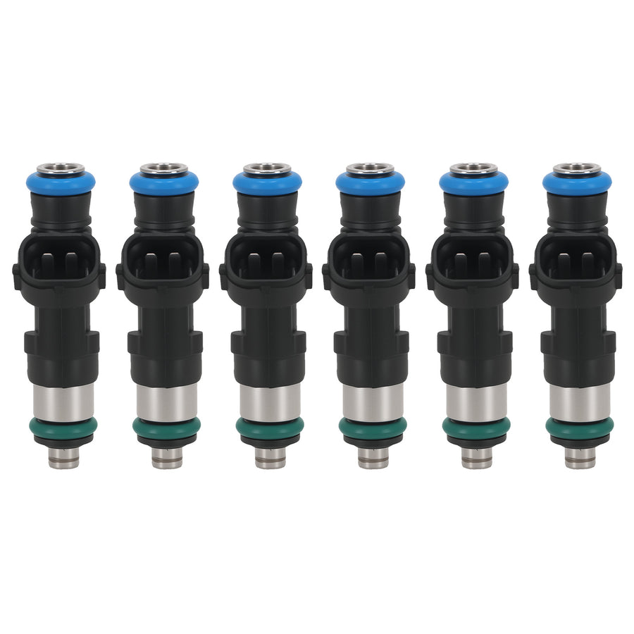 Set of 6 Fuel Injectors compatible for INFINITI G35 M35 FX35 compatible for Nissan Murano 350Z 3.5L V6 Kit