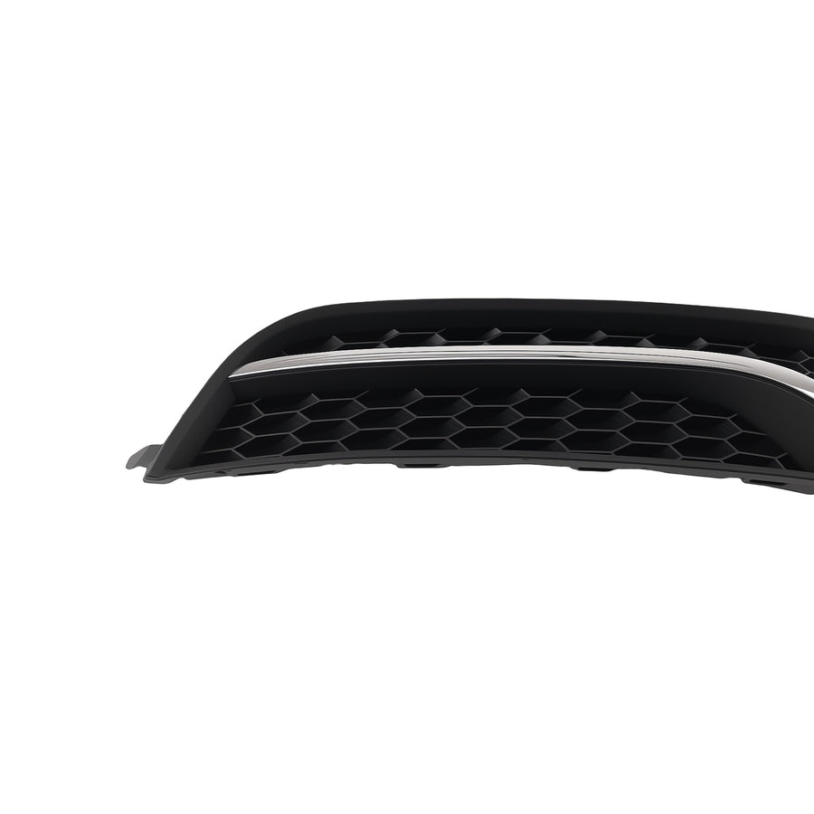 Front Bumper Fog Lamp Grille Chrome compatible for Volkswagen Passat 2012-2015 561853666C
