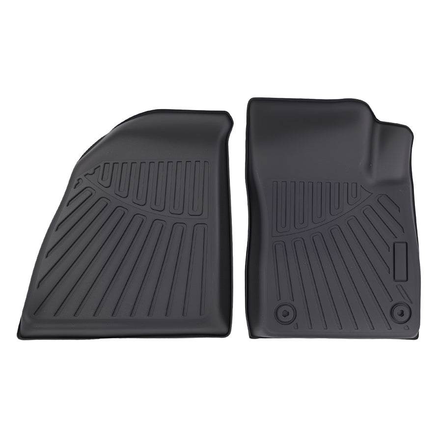 3-Piece Floor Mats compatible for Buick Encore Chevrolet Trax 13-22 TPE Rubber Complete Set